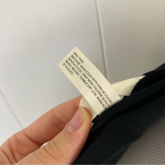 SOMA Loungewear Black Luxuriously Soft Black Cowl Neck Tunic Women's Size XS - Picture 14 of 15